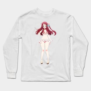 Sakura Swimsuit Long Sleeve T-Shirt